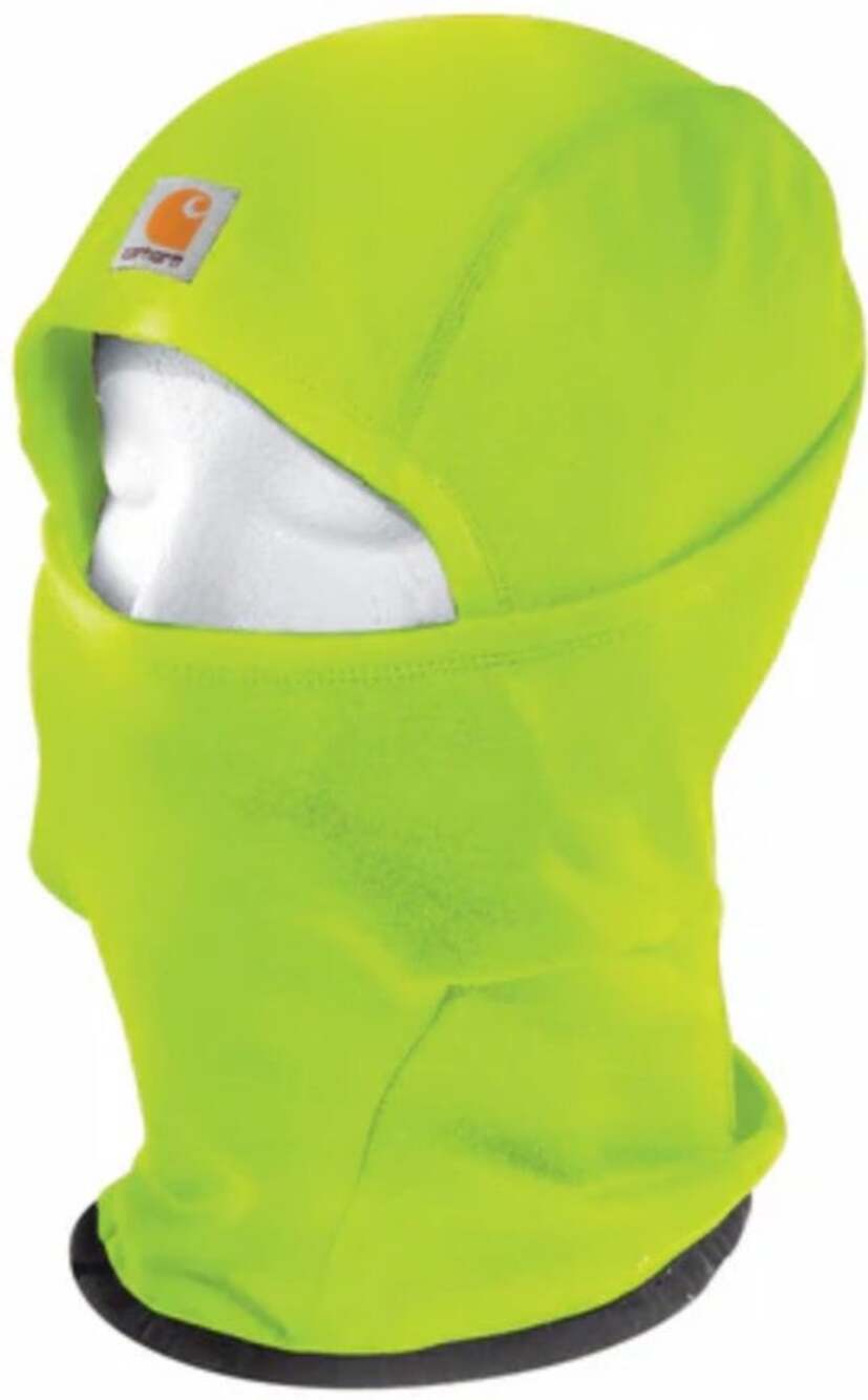 Carhartt Fleece 2-in-1 Headwear Force Helmet Liner Outdoor Neon Yellow One Size